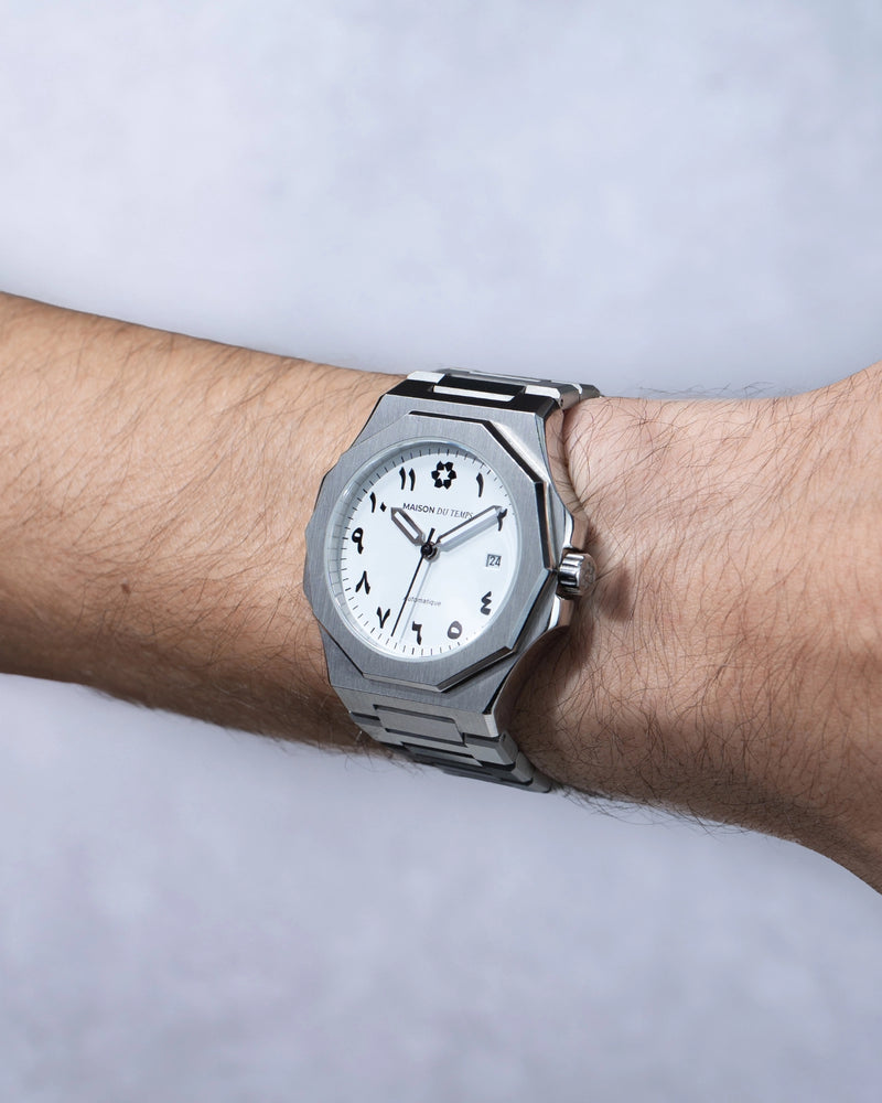 MTZeta Arabic Blanc Acier