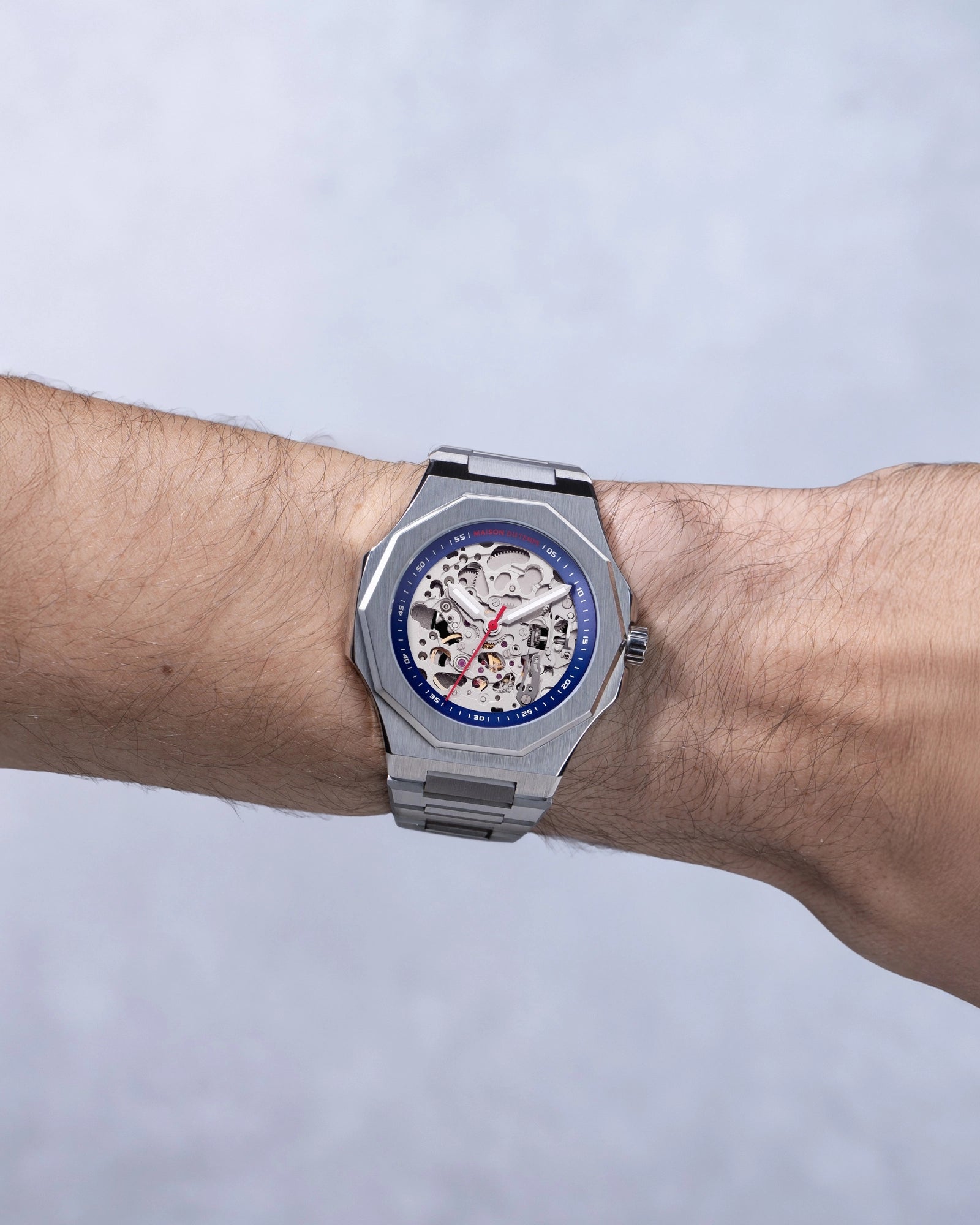 MTZeta Skeleton Silicone Blue