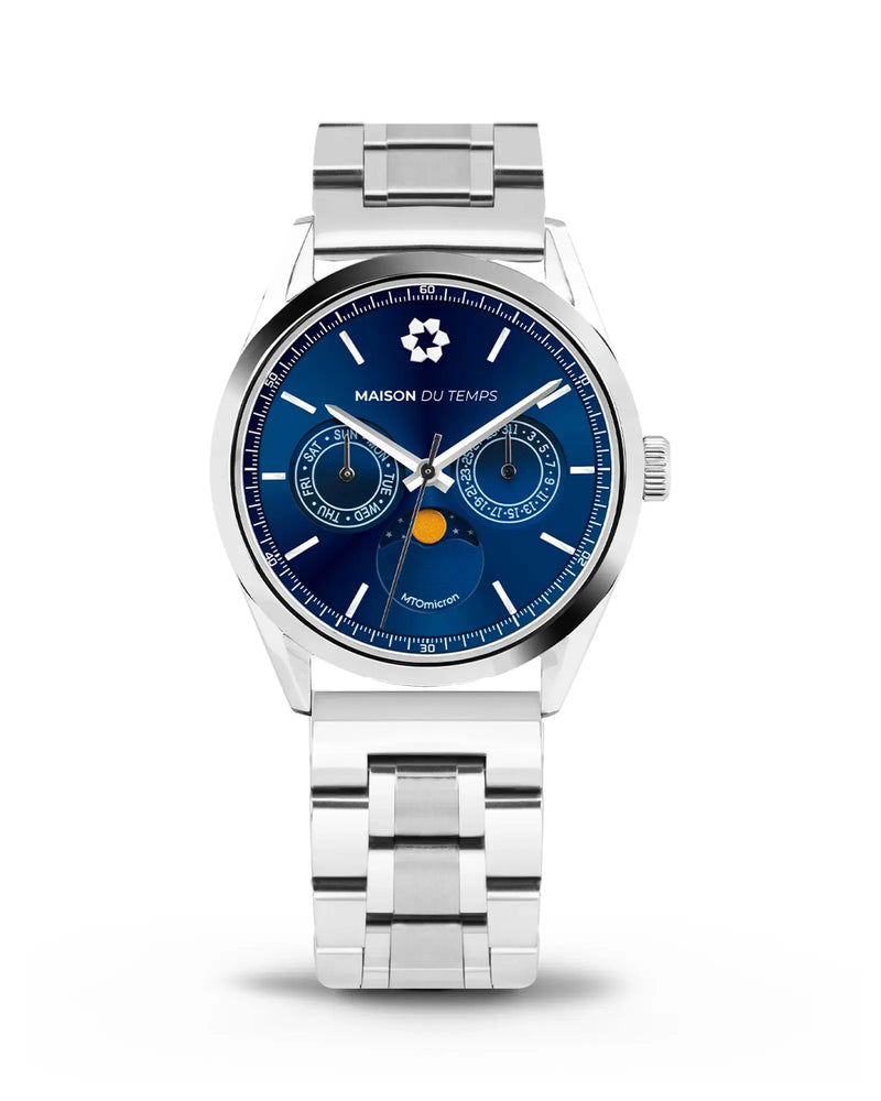 MTOmicron MoonPhase Bleu Acier