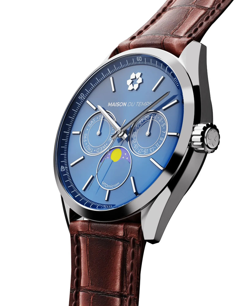 MTOmicron MoonPhase Bleu Acier