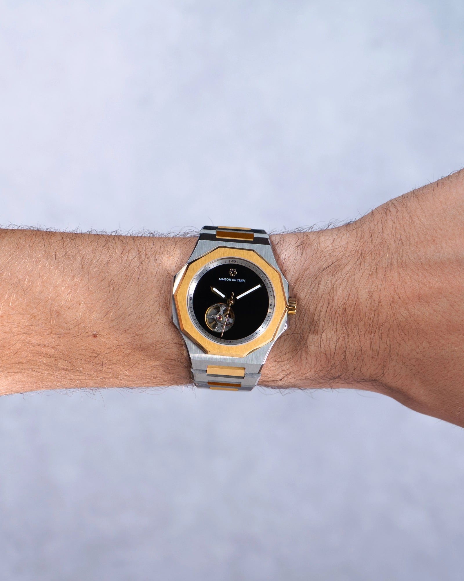 MTZeta Open Heart Black Gold Yellow Steel