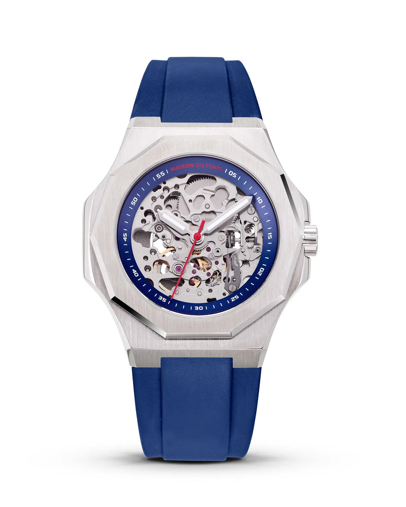 MTZeta Skeleton Silicone Bleu