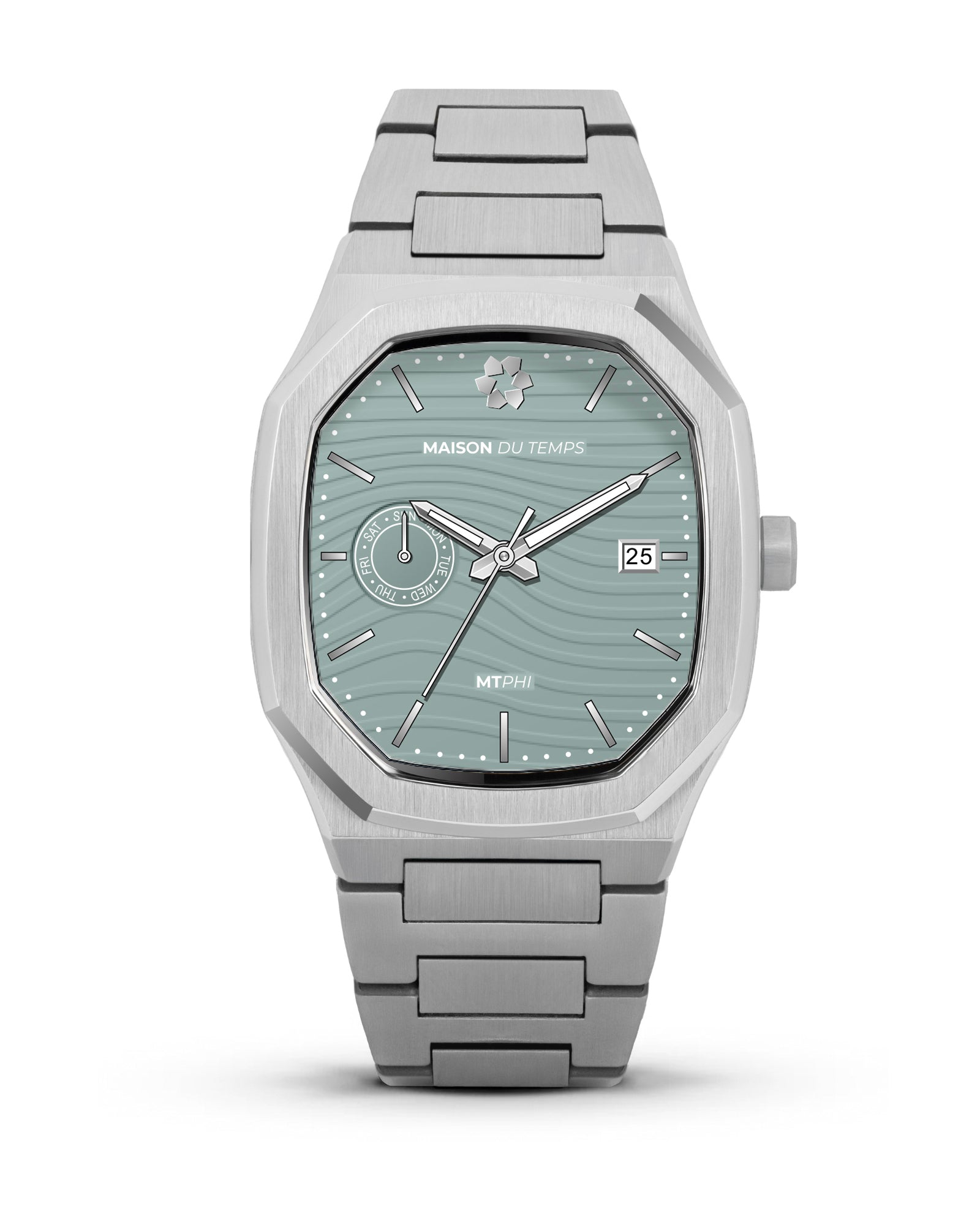 MTPhi Day-Date Vert Acier