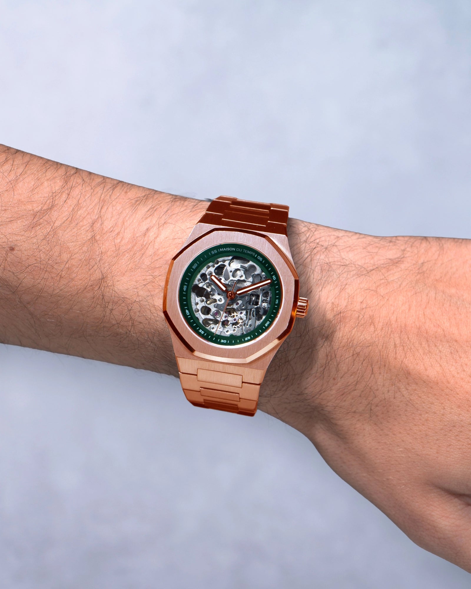 MTBeta Skeleton Oro rosa Acciaio