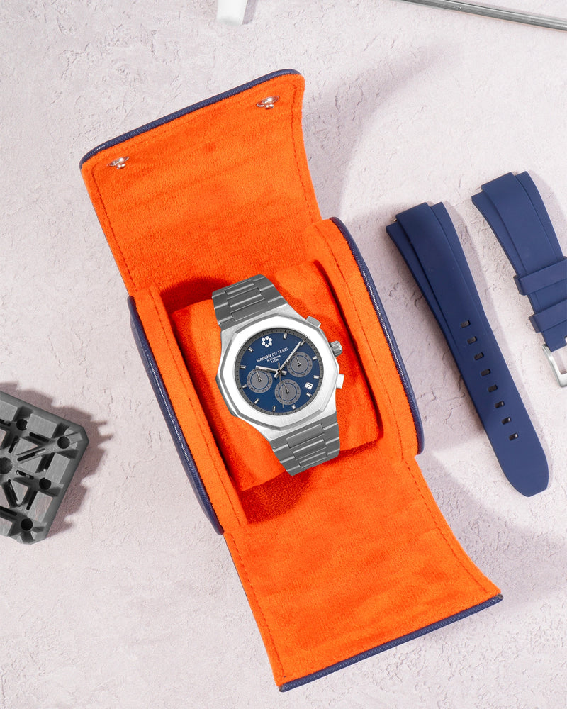 Étui Montre Bleu - 1 Montre