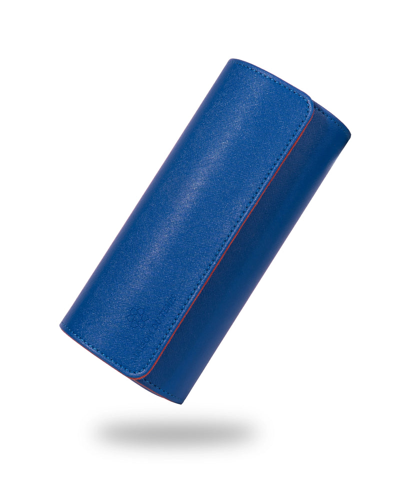 Étui Montre Bleu & Orange - 3 Montres