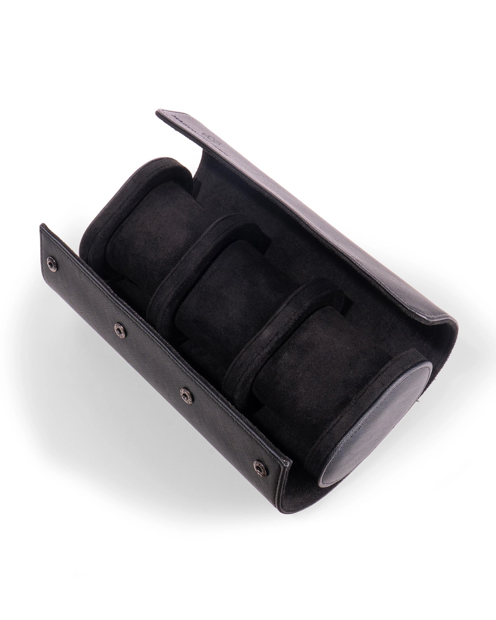 Black Watch Roll - 3 Watches