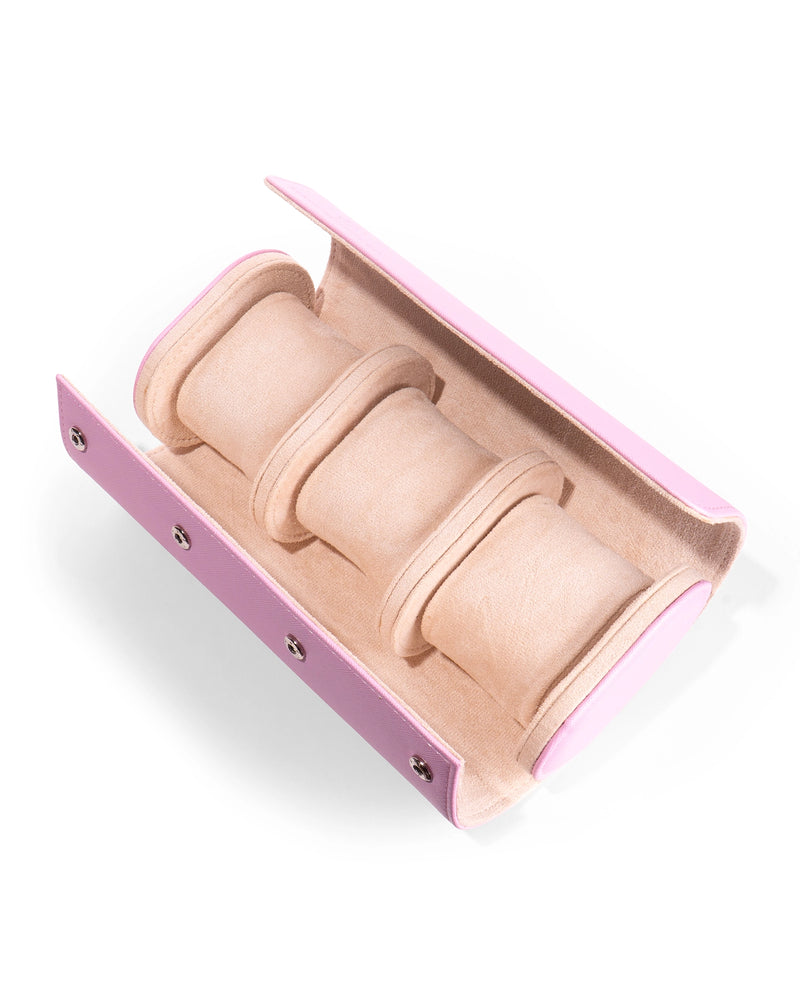 Étui Montre Rose - 3 Montres